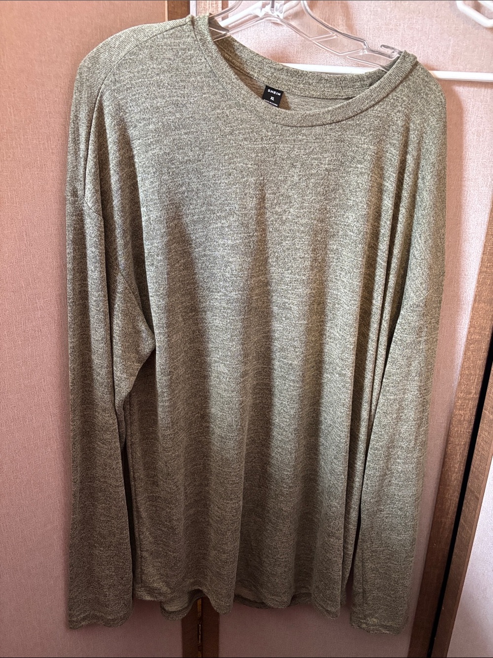 FINAL MARKDOWN SHEIN Men's Long Sleeve Crewneck Tee - Lightweight XL